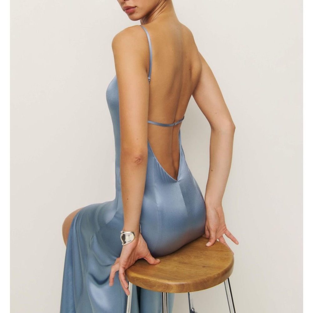 Reformation Melina Silk Dress